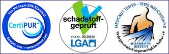 Certificaties van koudschuim matrassen